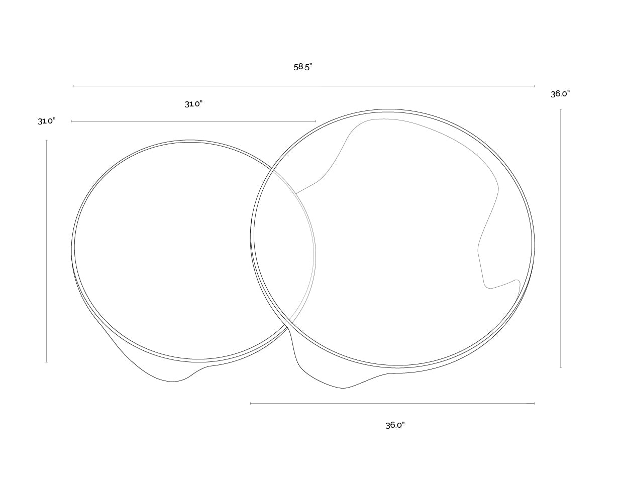 Mysaria Nesting Coffee Tables (Set Of 2)