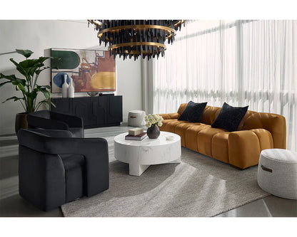 Mitchell Ottoman - Merino Cotton