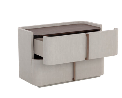 Jamille Nightstand - Large - Cream