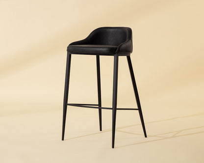 Astra Barstool - Nightfall Black
