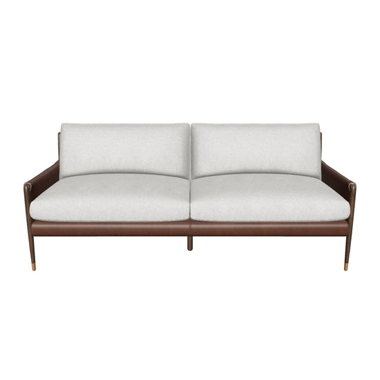 Mauti Sofa - Brown - Vault Fog / Bravo Cognac
