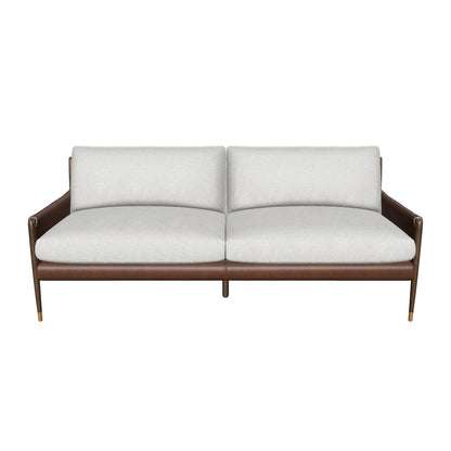 Mauti Sofa - Brown - Vault Fog / Bravo Cognac