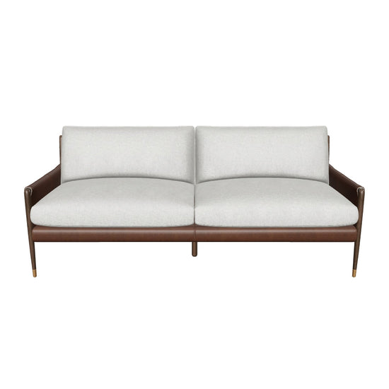 Mauti Sofa - Brown - Vault Fog / Bravo Cognac