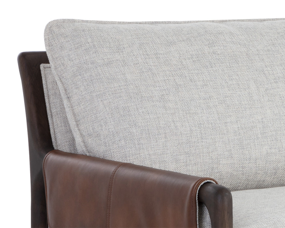 Mauti Sofa - Brown - Vault Fog / Bravo Cognac