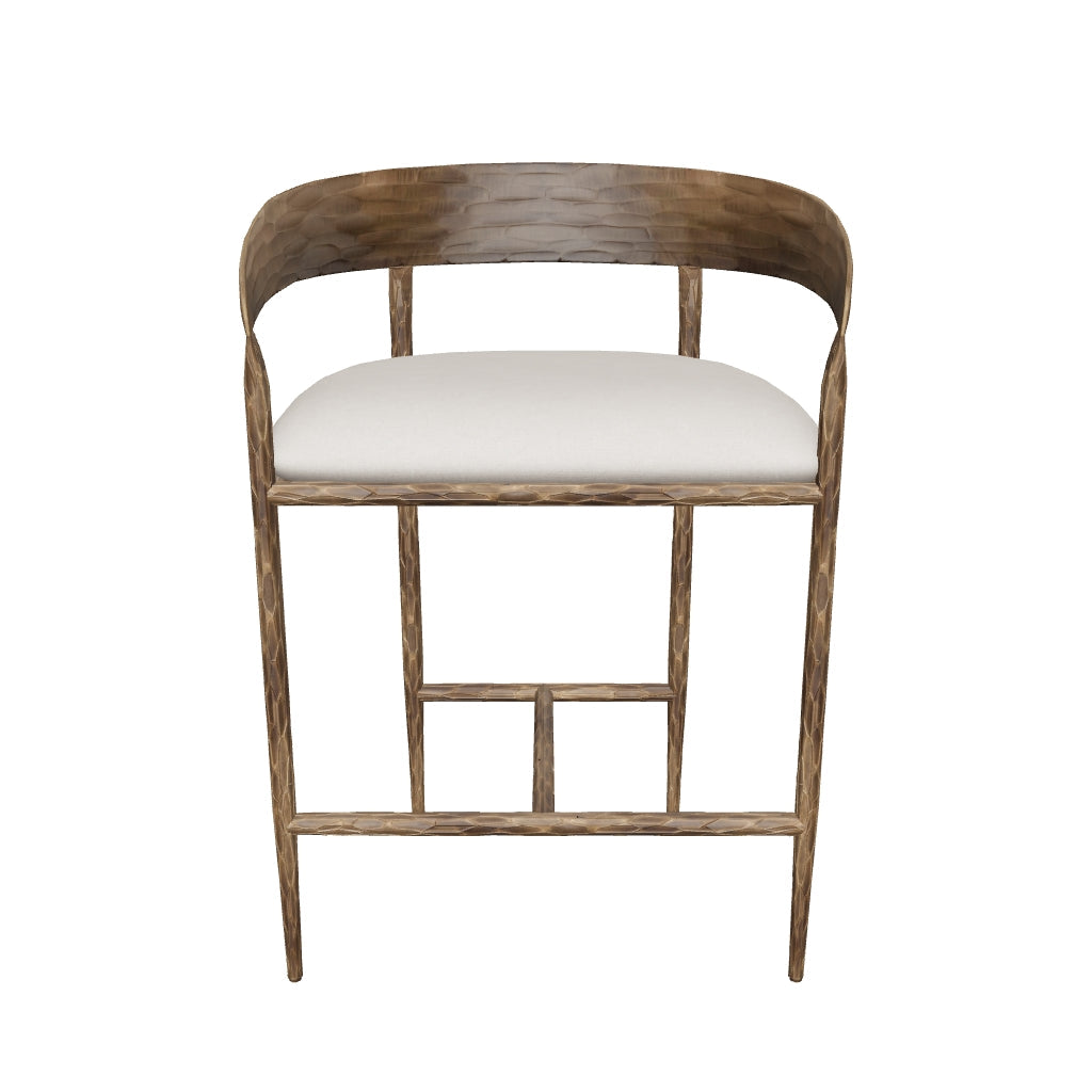 Zanatta Counter Stool - Zenith Taupe Grey