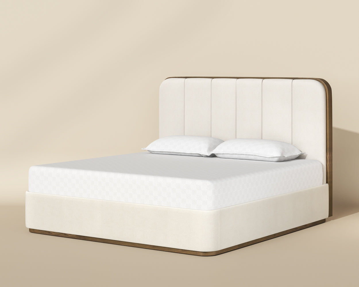 Jamille Bed - King - Eclipse White