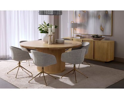 Kalla Sideboard - Rustic Oak