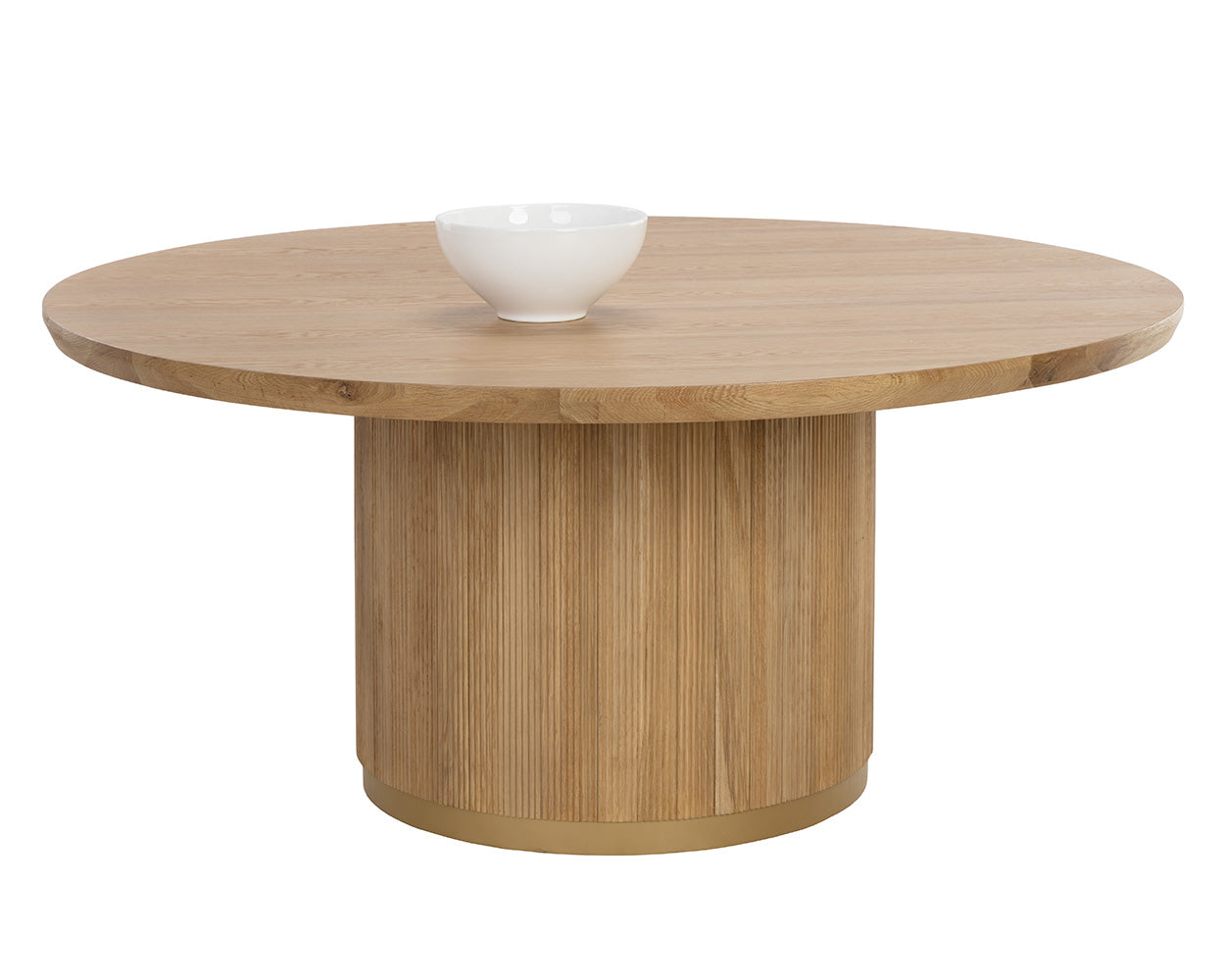 Kalla Dining Table - Round - Rustic Oak