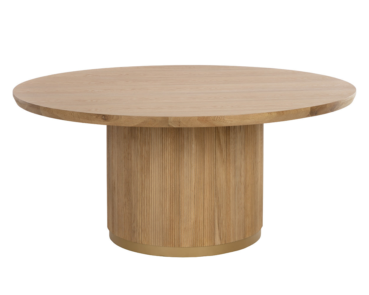 Kalla Dining Table - Round - Rustic Oak