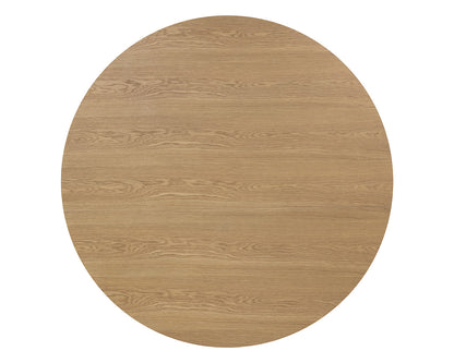 Kalla Dining Table - Round - Rustic Oak