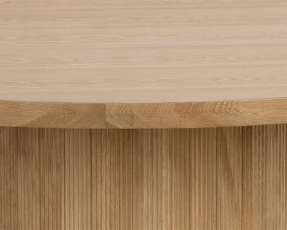Kalla Dining Table - Round - Rustic Oak