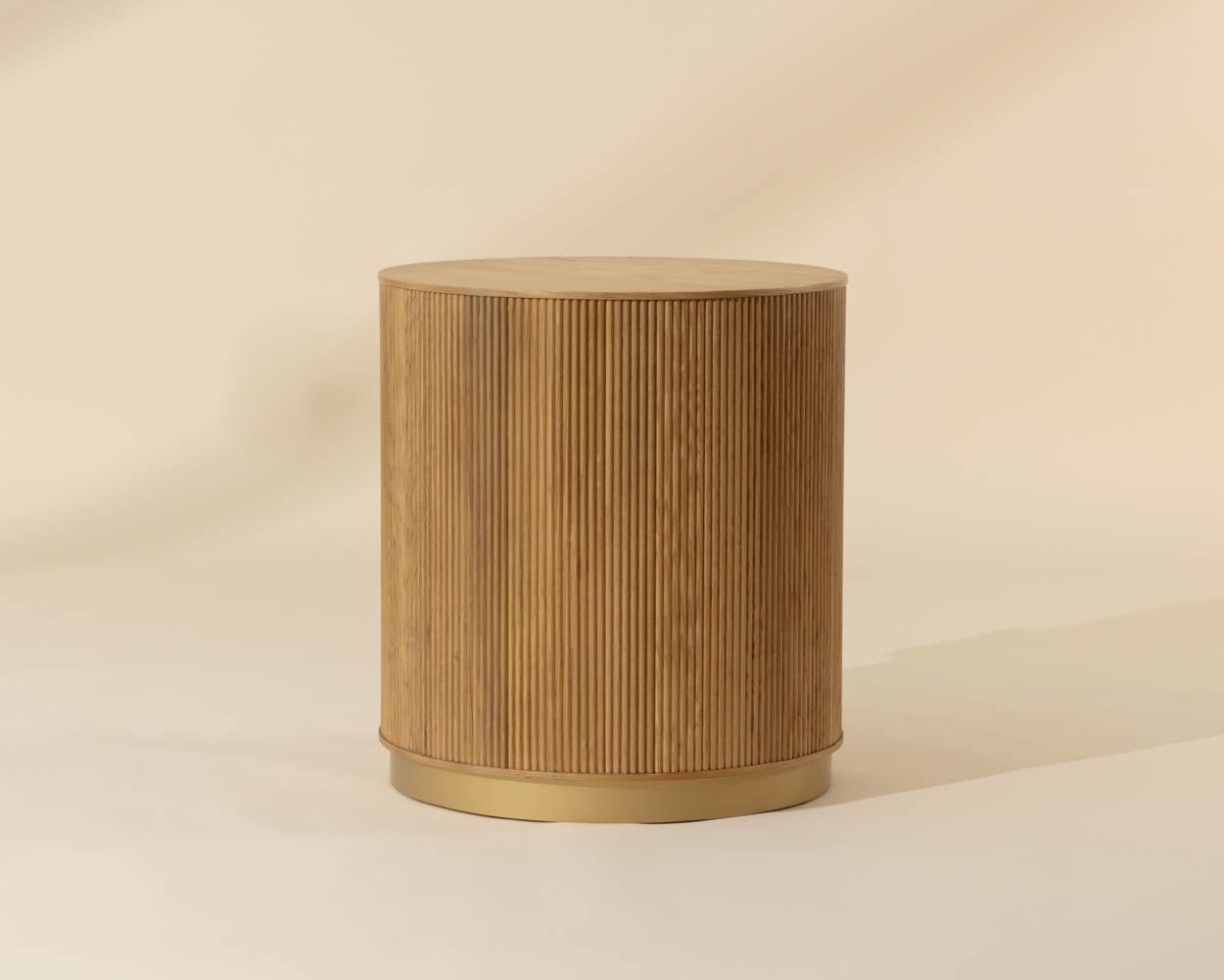 Kalla Side Table - Rustic Oak