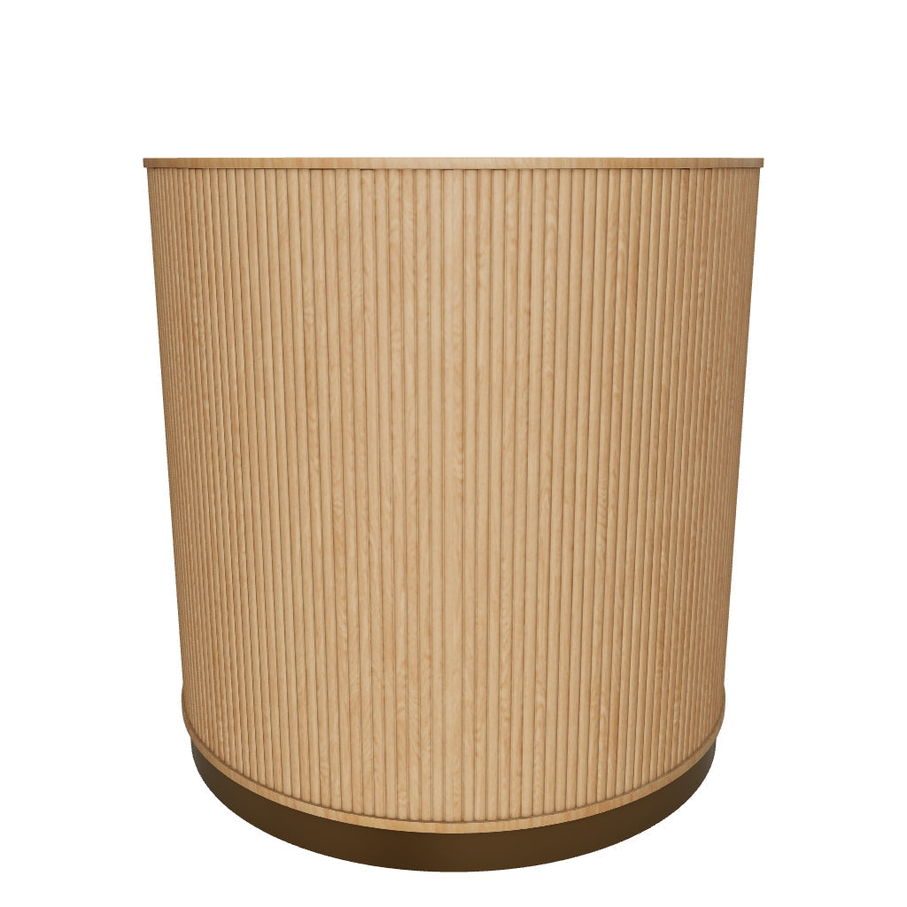 Kalla Side Table - Rustic Oak