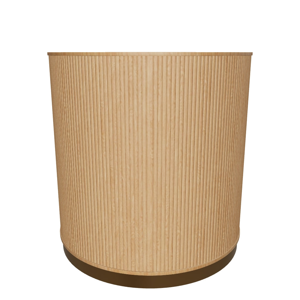 Kalla Side Table - Rustic Oak