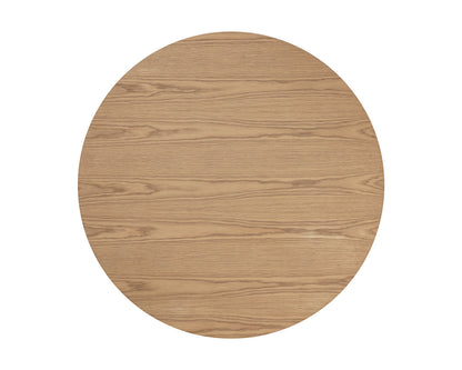 Kalla Coffee Table - Round - Rustic Oak