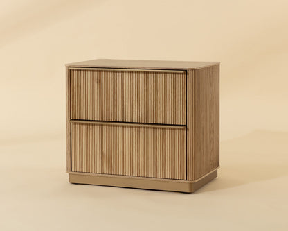 Kalla Nightstand - Small - Rustic Oak