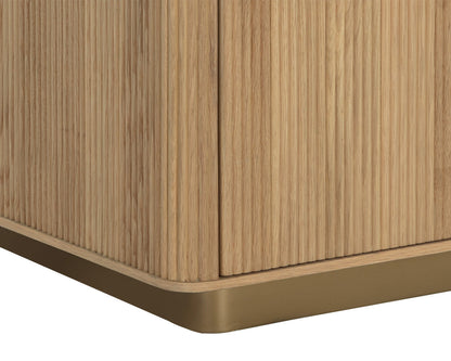 Kalla Nightstand - Small - Rustic Oak