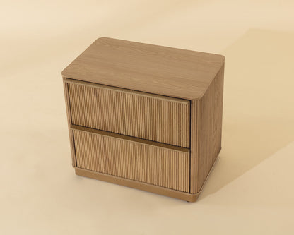 Kalla Nightstand - Small - Rustic Oak