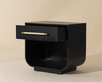 Tarrant Nightstand - Black