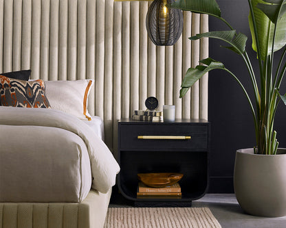 Tarrant Nightstand - Black