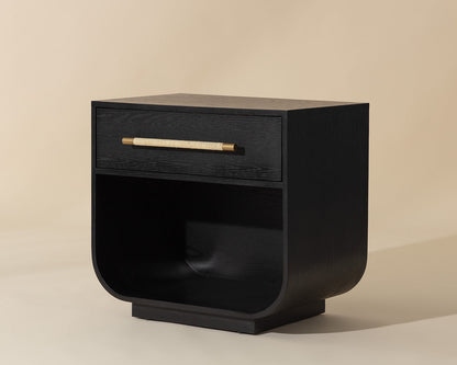 Tarrant Nightstand - Black