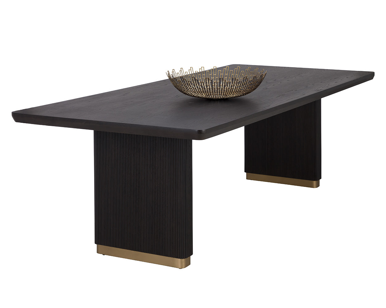 Kalla Dining Table - Rectangular - Charcoal