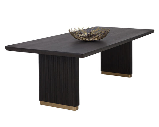 Kalla Dining Table - Rectangular - Charcoal