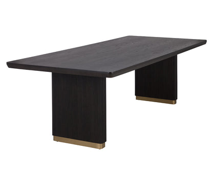 Kalla Dining Table - Rectangular - Charcoal