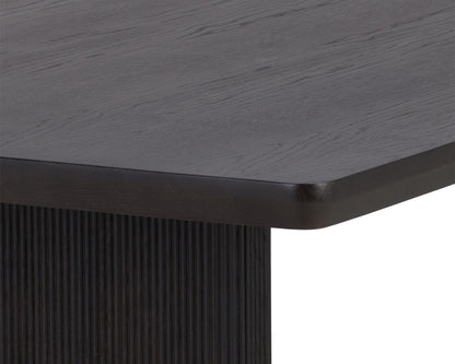 Kalla Dining Table - Rectangular - Charcoal
