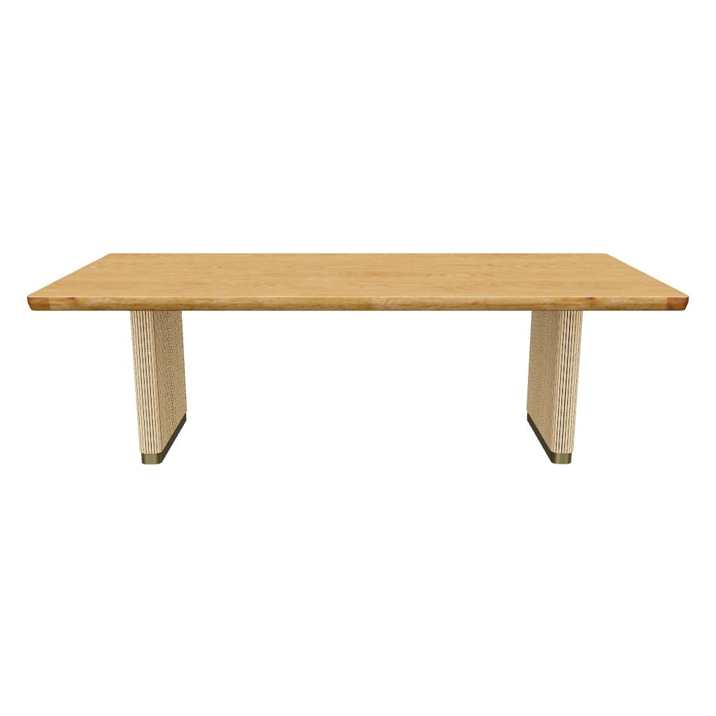 Kalla Dining Table - Rectangular - Rustic Oak
