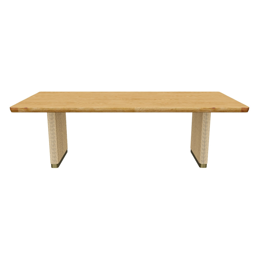 Kalla Dining Table - Rectangular - Rustic Oak
