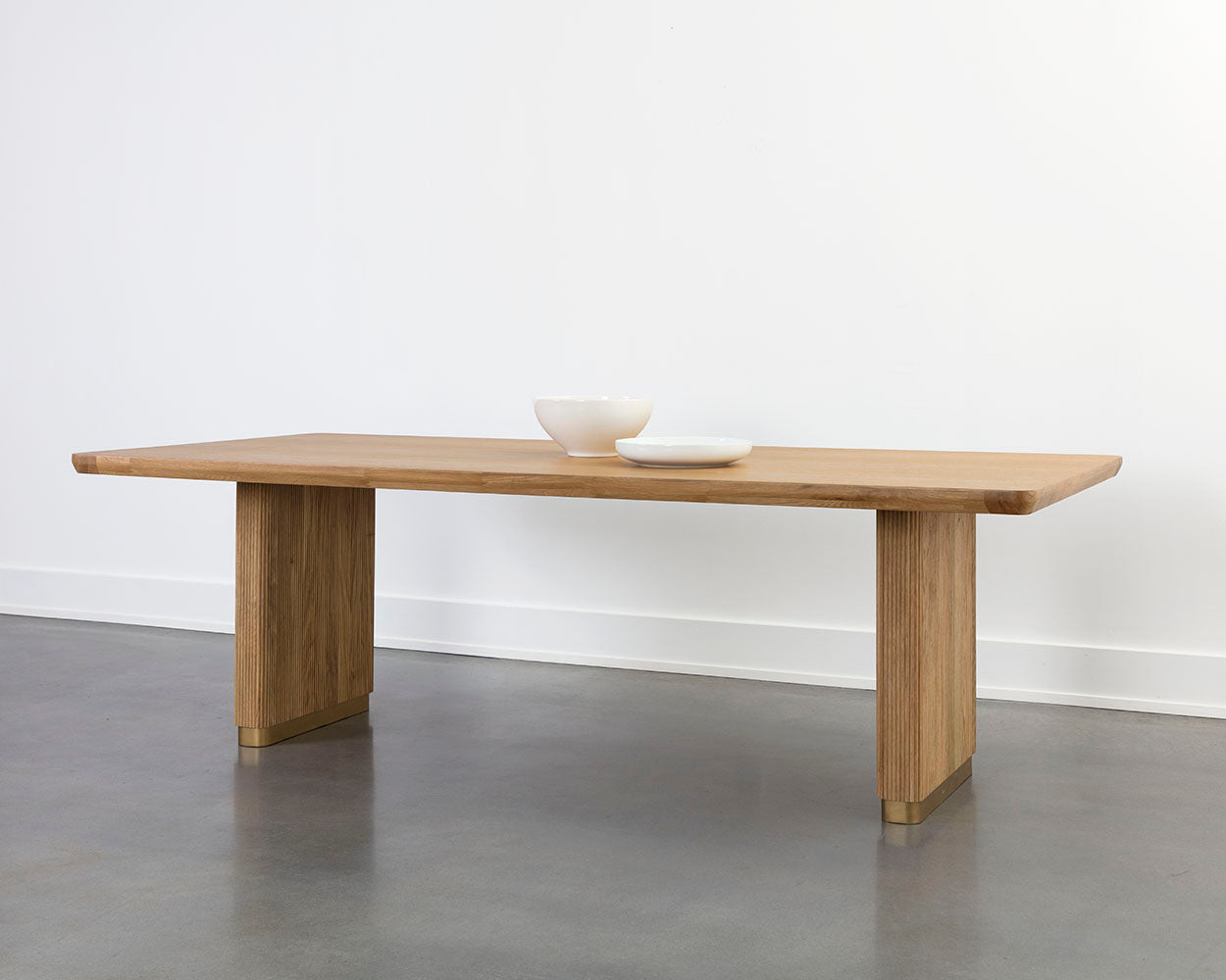 Kalla Dining Table - Rectangular - Rustic Oak