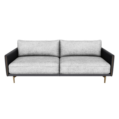 Ashi Sofa - Nash Zebra / Coal Black