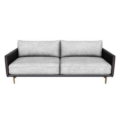 Ashi Sofa - Nash Zebra / Coal Black