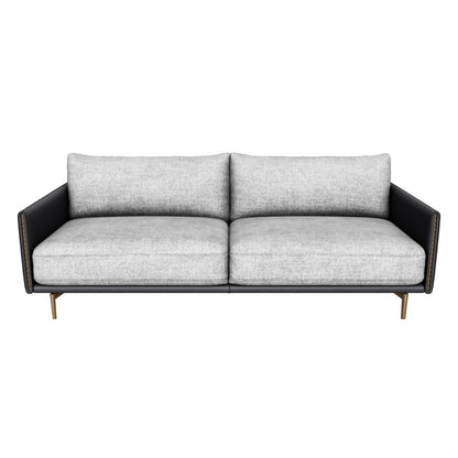 Ashi Sofa - Nash Zebra / Coal Black