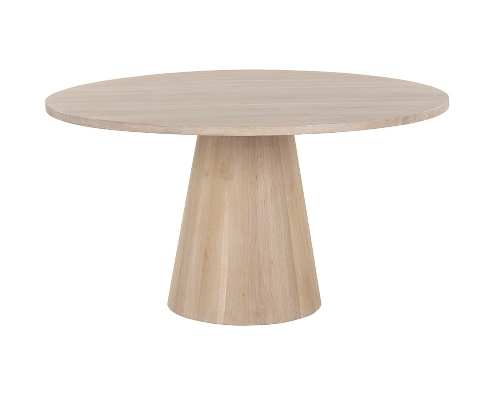 Elina Dining Table - Round - Light Oak