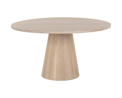 Elina Dining Table - Round - Light Oak