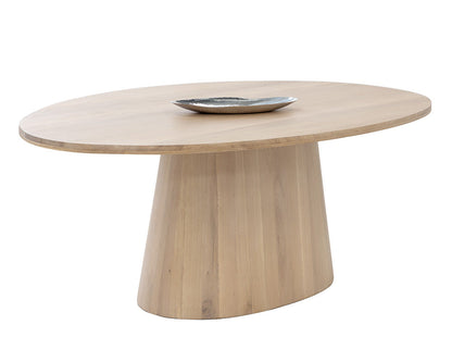Elina Dining Table - Oval - Light Oak