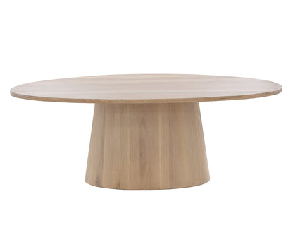 Elina Dining Table - Oval - Light Oak