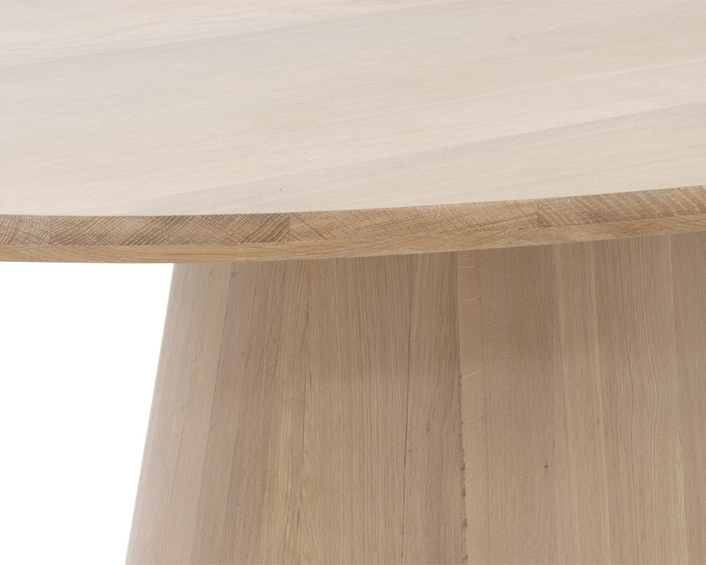 Elina Dining Table - Oval - Light Oak