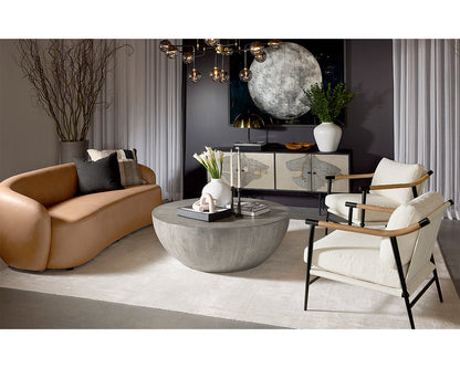 Lorne Sofa - Aline Butternut Leather
