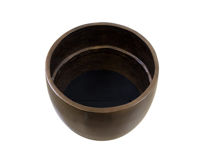 Aster Planter - Large - Antique Bronze