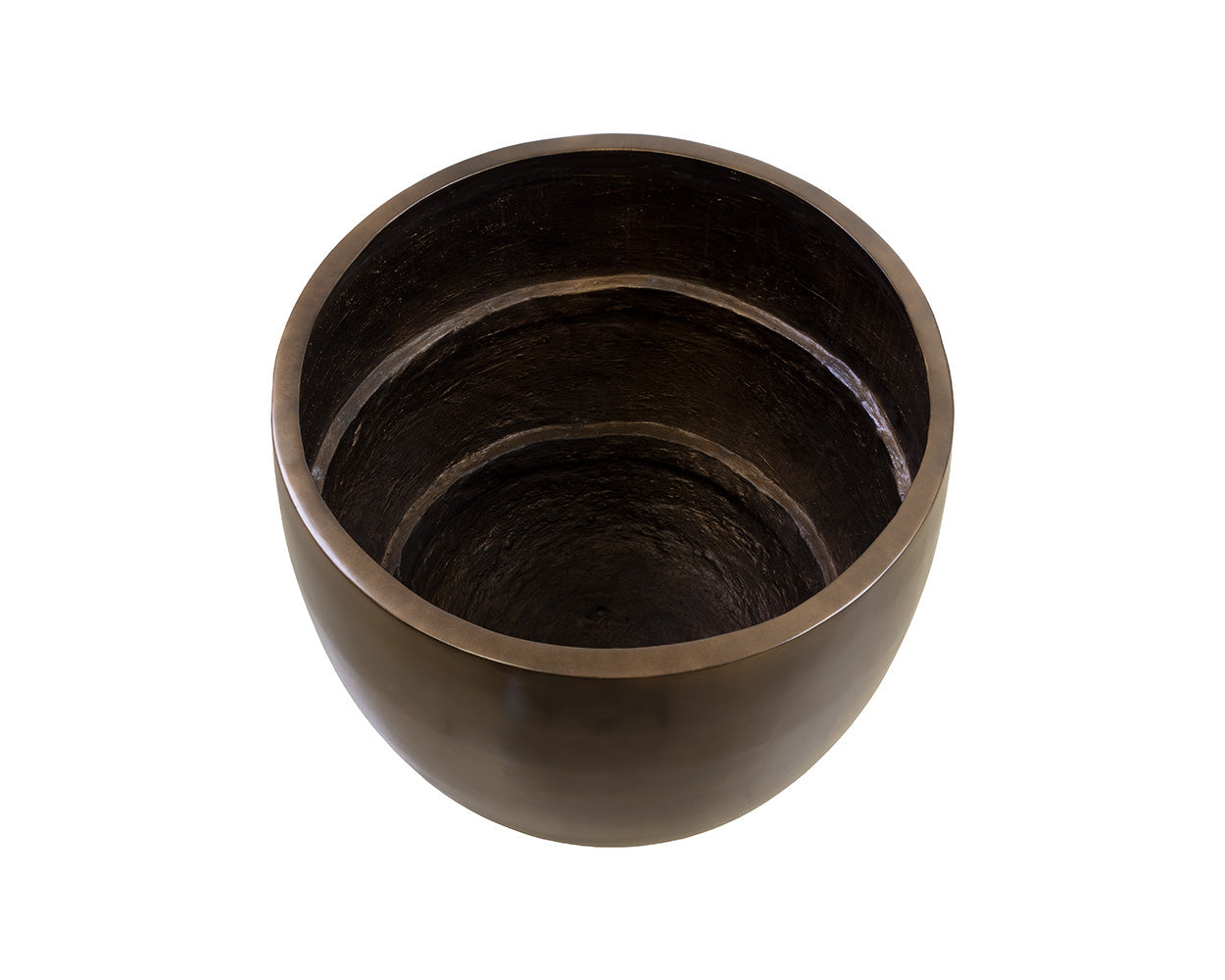 Aster Planter - Large - Antique Bronze