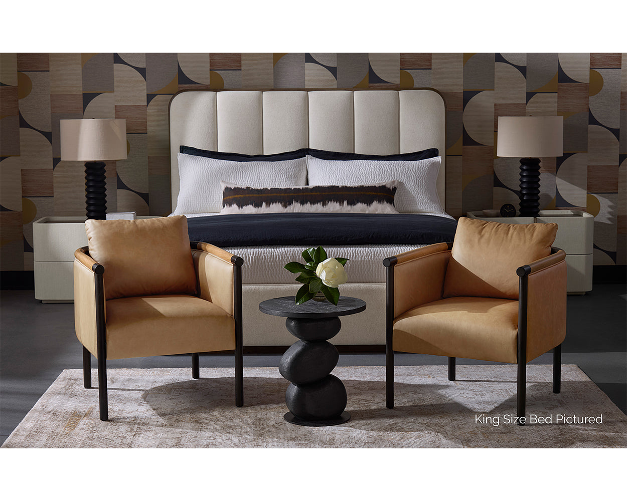 Jamille Bed - Queen - Eclipse White