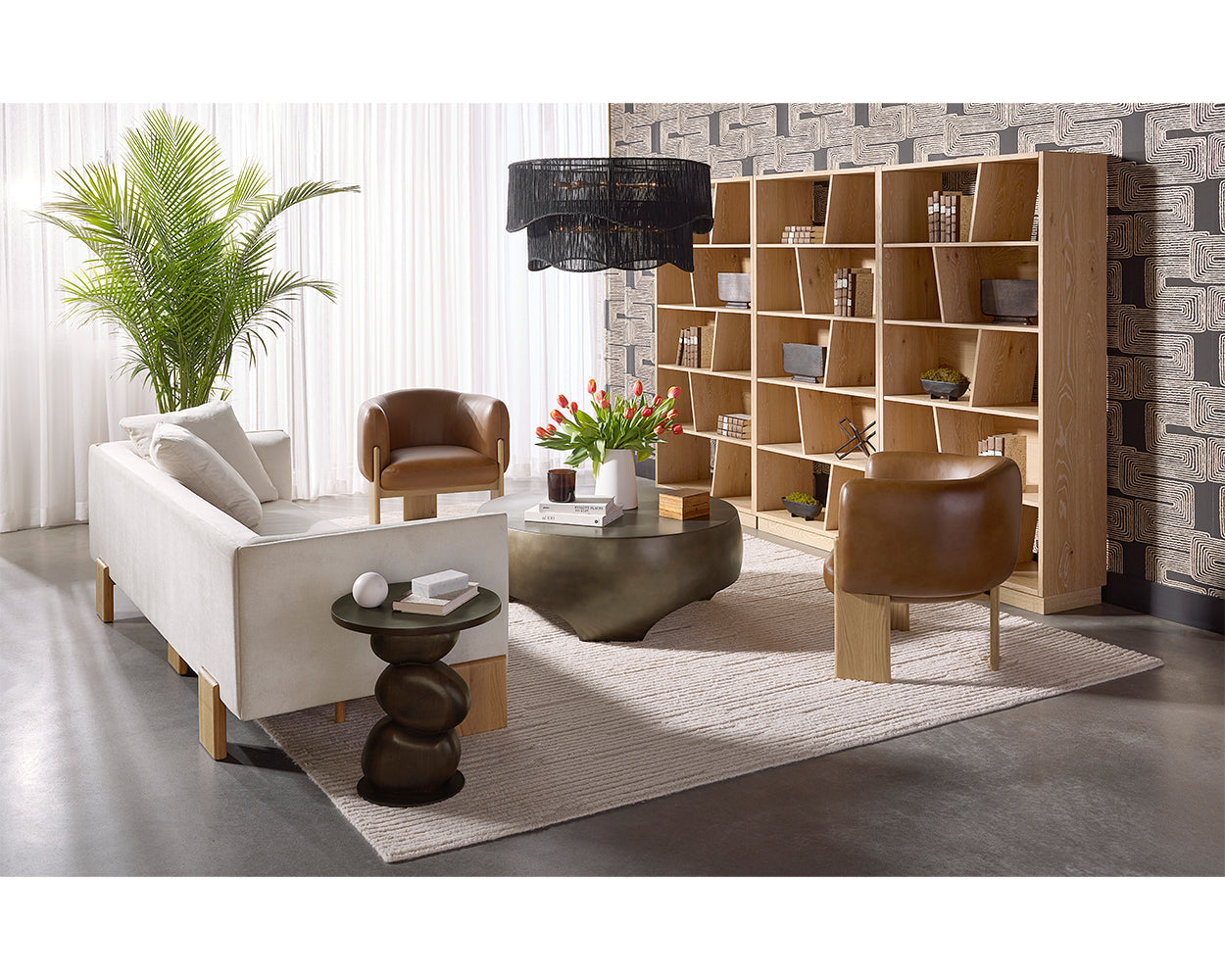 Tarsus Coffee Table - Antique Bronze