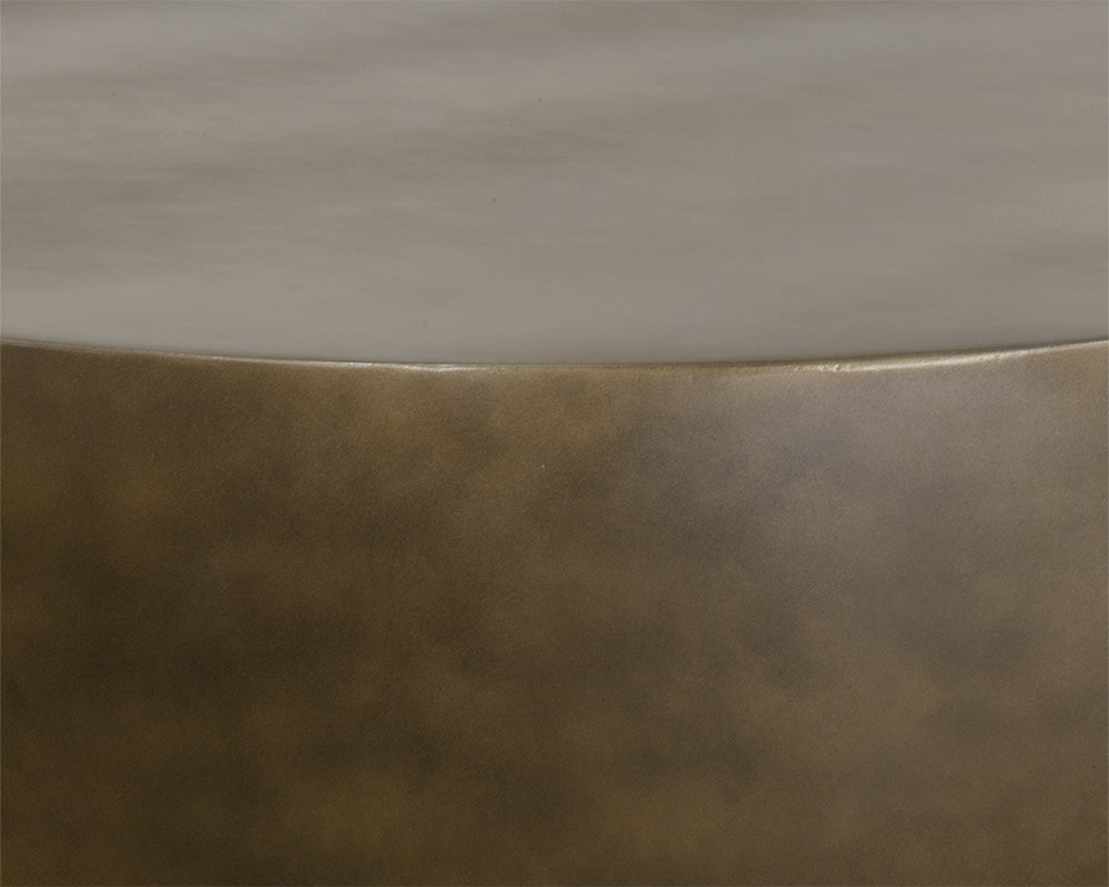 Tarsus Coffee Table - Antique Bronze