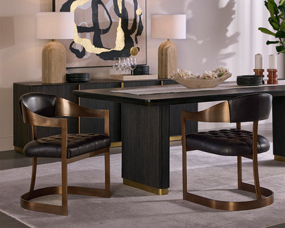 Kalla Sideboard - Charcoal