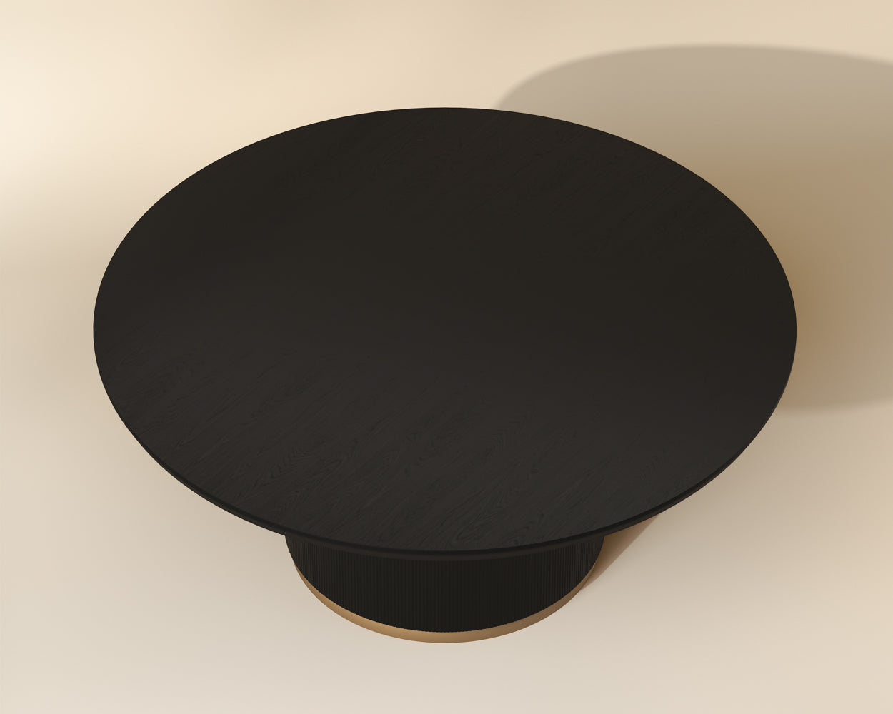Kalla Dining Table - Round - Charcoal
