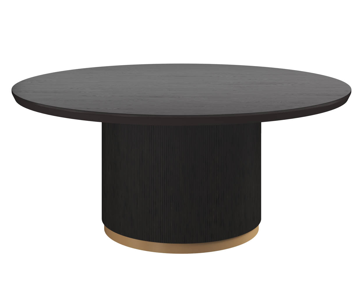 Kalla Dining Table - Round - Charcoal