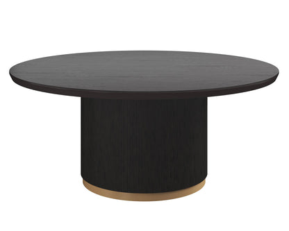 Kalla Dining Table - Round - Charcoal